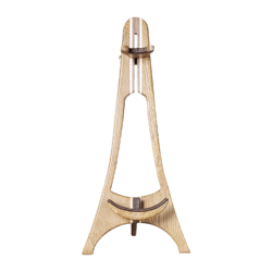 Montello - Violin and Viola Stand – Oak with Maple and Walnut